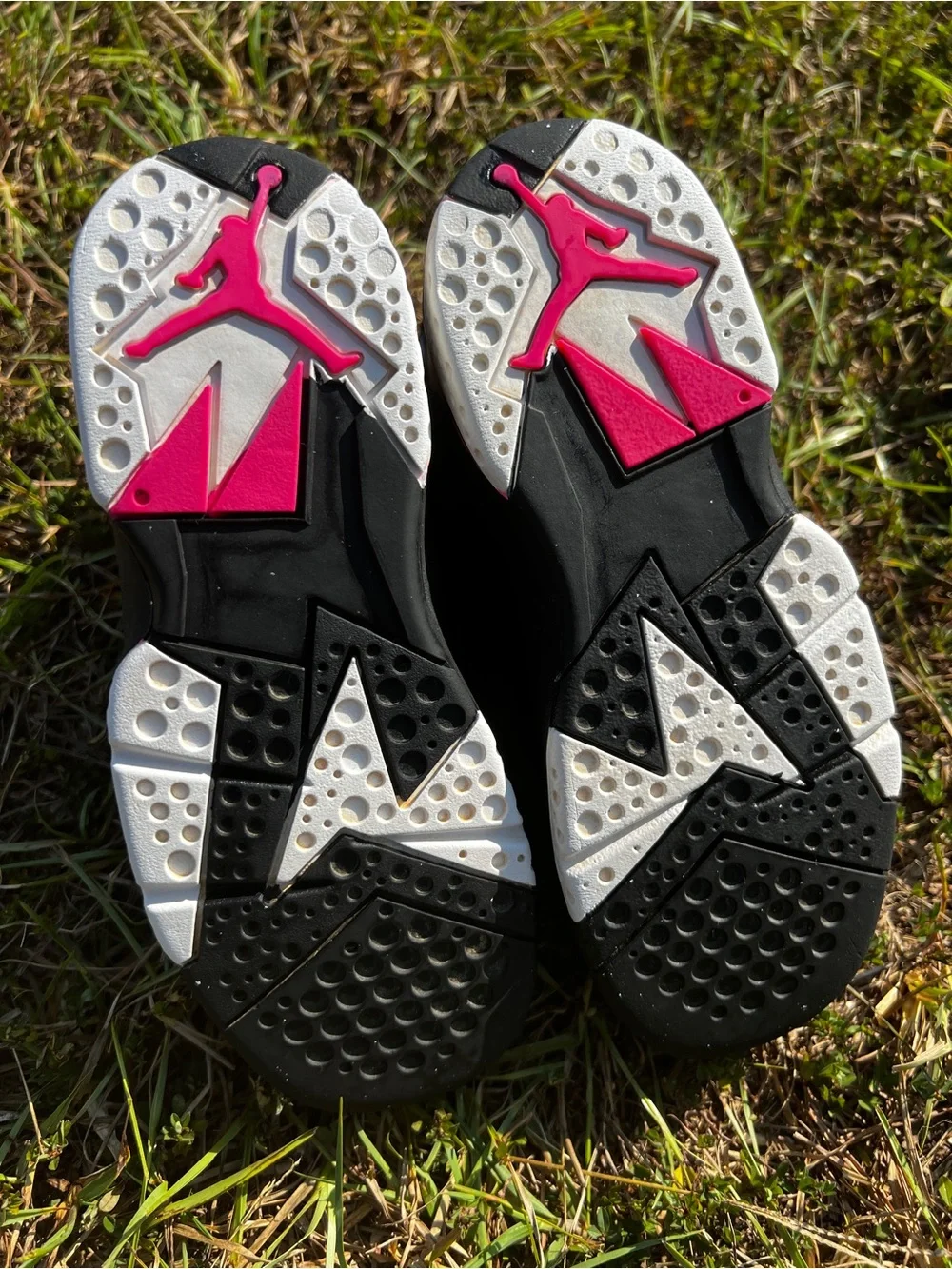 CLEAN Air Jordan 7 size 12c Toddler Hyper Pink Black 2017 shoes